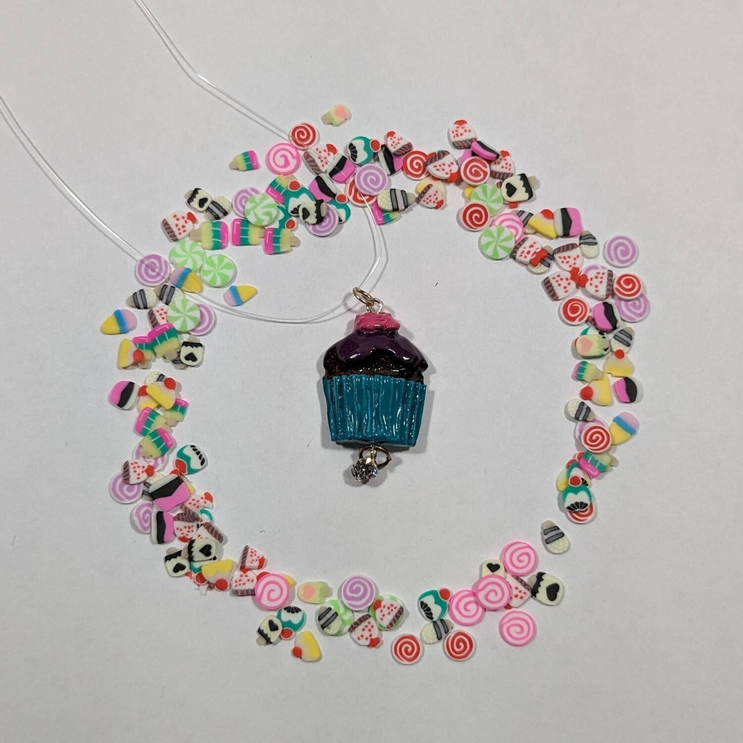 Cupcake Necklace