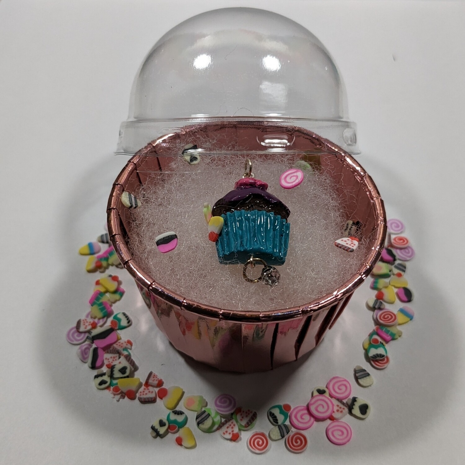 Cupcake Necklace