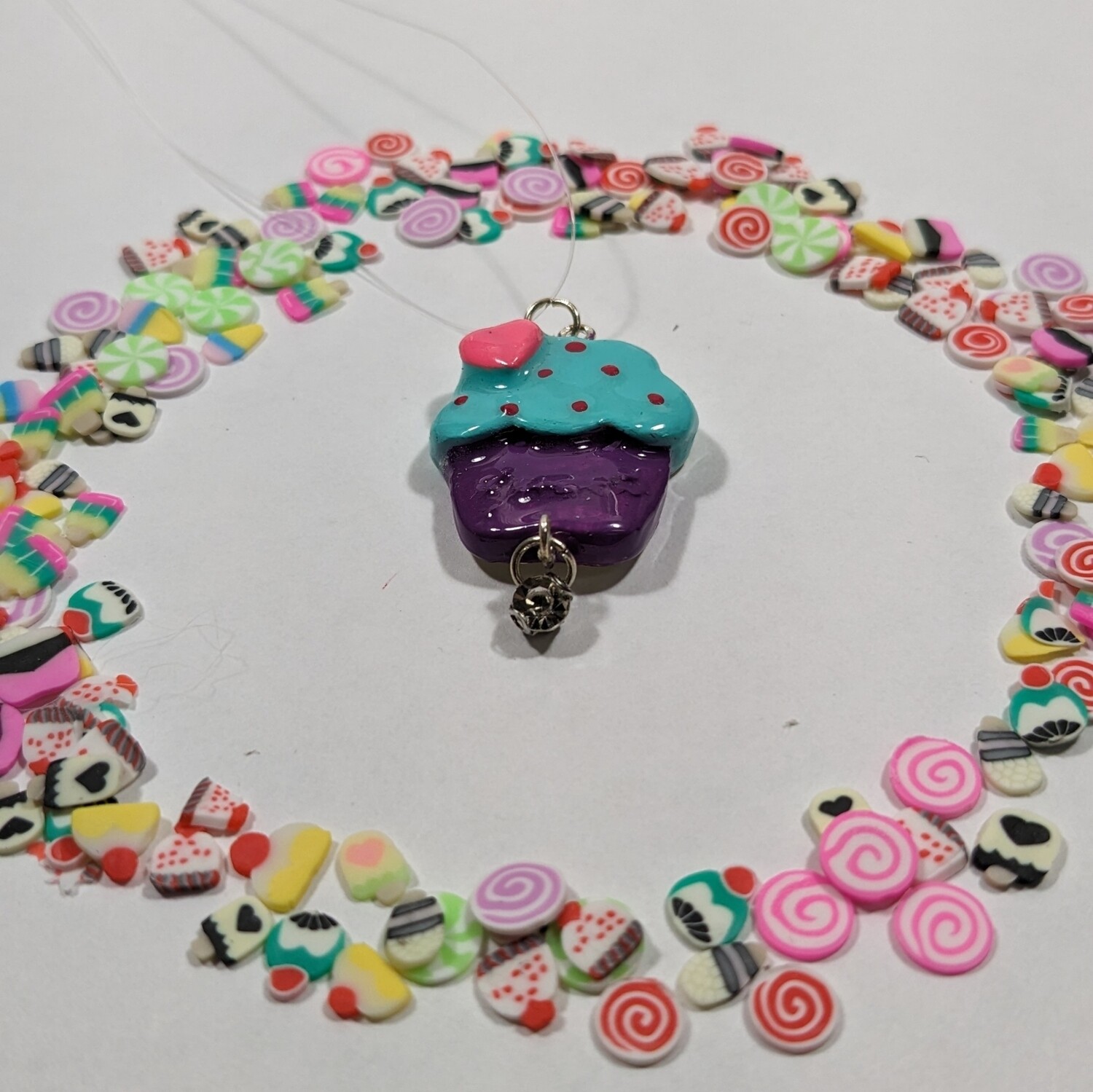 Cupcake Necklace