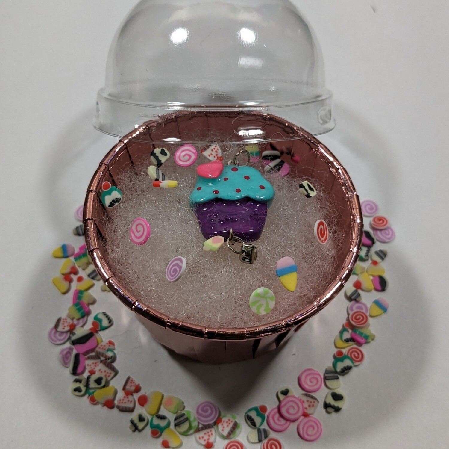 Cupcake Necklace
