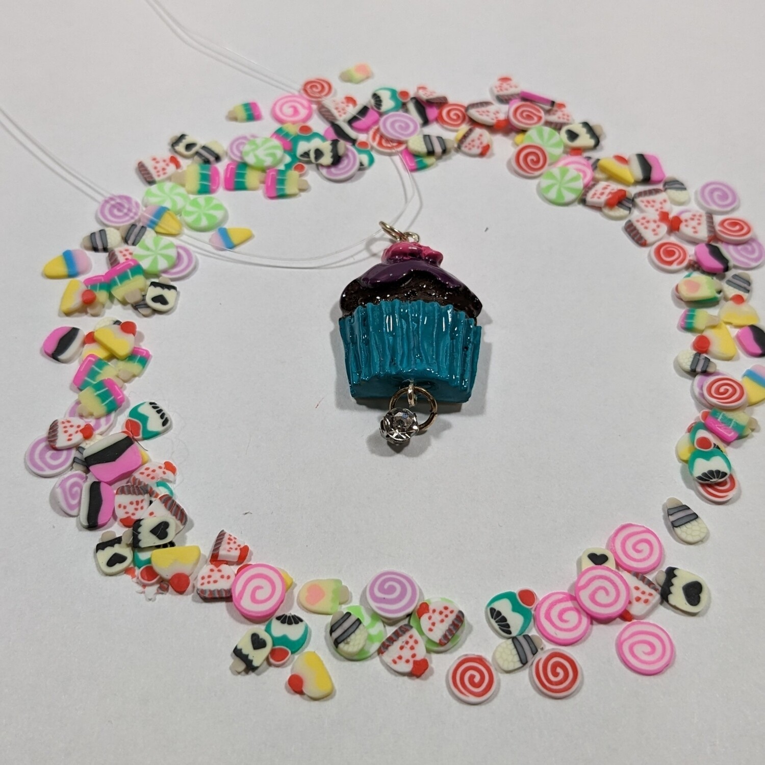 Cupcake Necklace