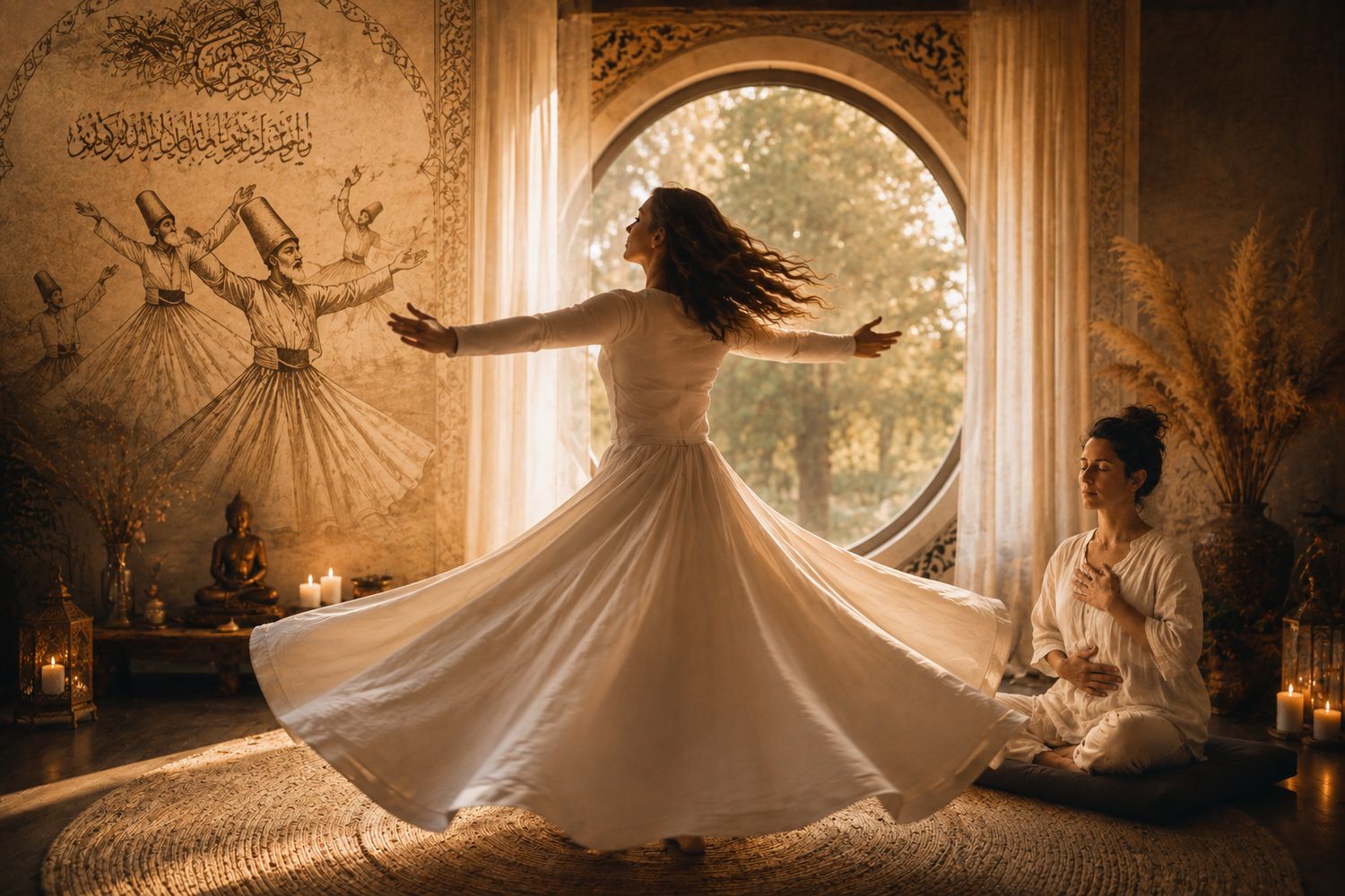 Sufi Whirling trance dans & Sufi Breath | 3 januari '27 Sufi Whirling trance dans & Sufi Breath | 3 januari '27