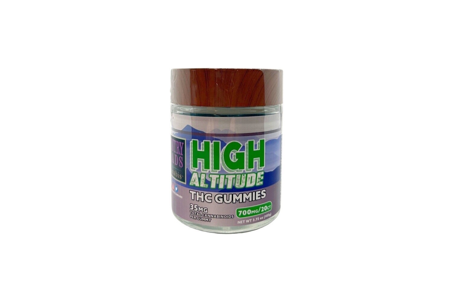 Country Roads: High Altitude Gummies