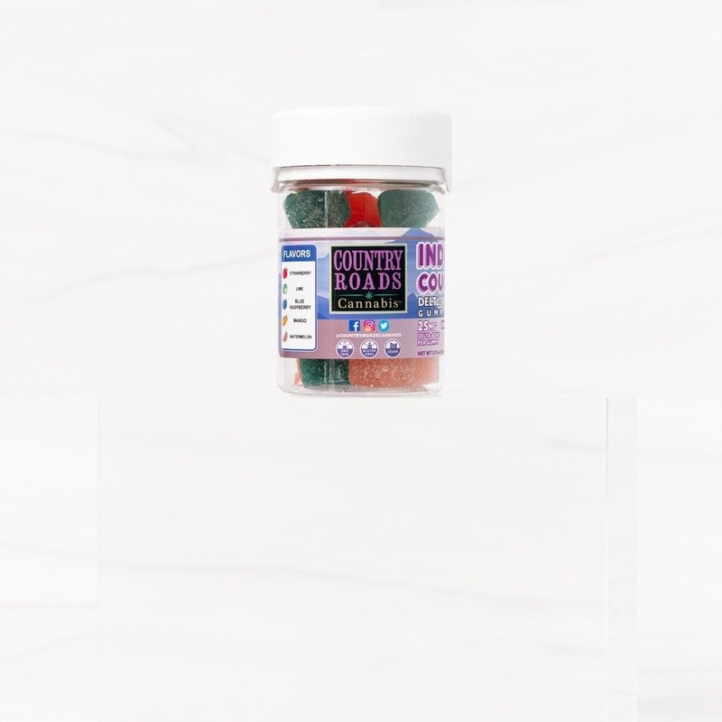 Country Roads: Indi-couch Delta 8 THC Gummies