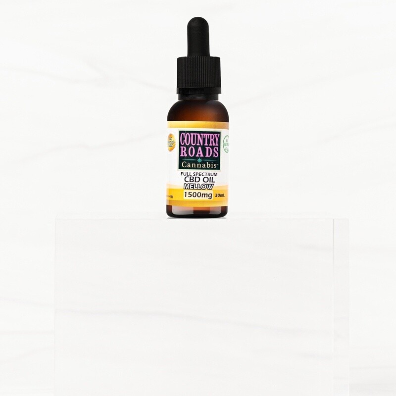 Country Roads: Mellow Full Spectrum CBD Oil Tincture
