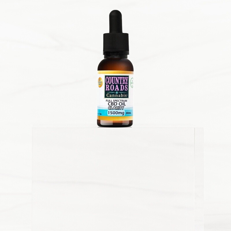 Country Roads: Clarity Full Spectrum CBD Oil Tinctures