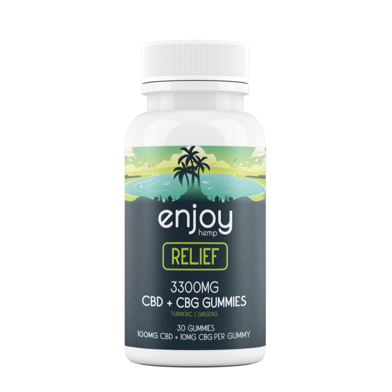Enjoy: Relief CBG/CBD Gummies
