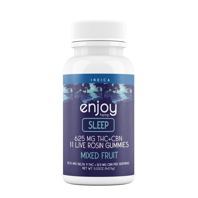 Enjoy: Delta 9 THC+CBN Sleep Gummies
