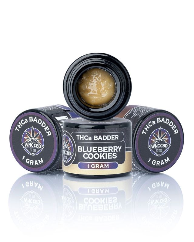WNC: Blueberry Cookies THCa Badder 1g
