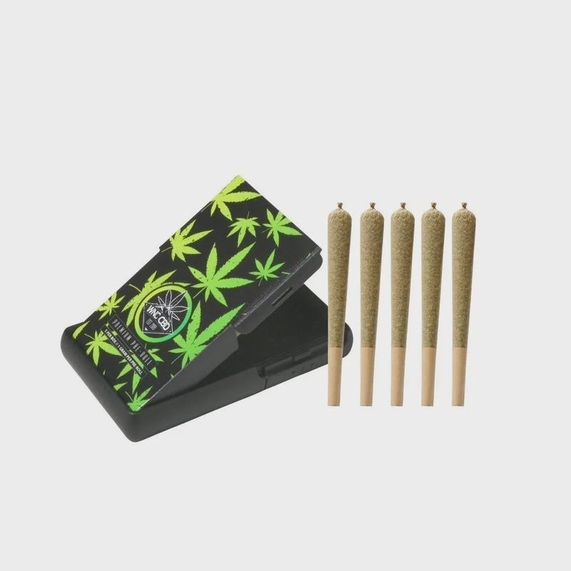 WNC: Gelato Hybrid THCa 5 pack Prerolls