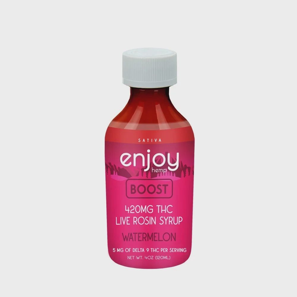 Enjoy Hemp: Delta 9 THC Syrup, variation: Boost Watermelon