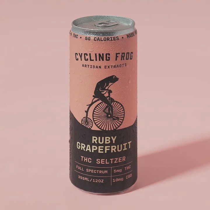 Cycling Frog: Ruby Grapefruit THC Seltzer