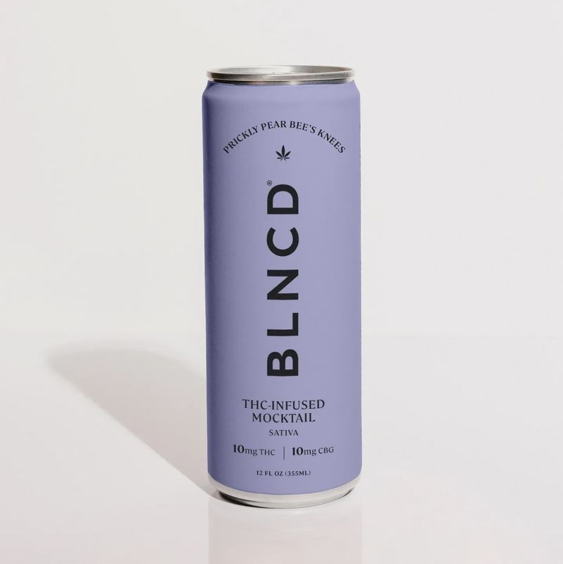 BLNCD: 10mg THC Prickly Pear Bees Knees Mocktail with CBG