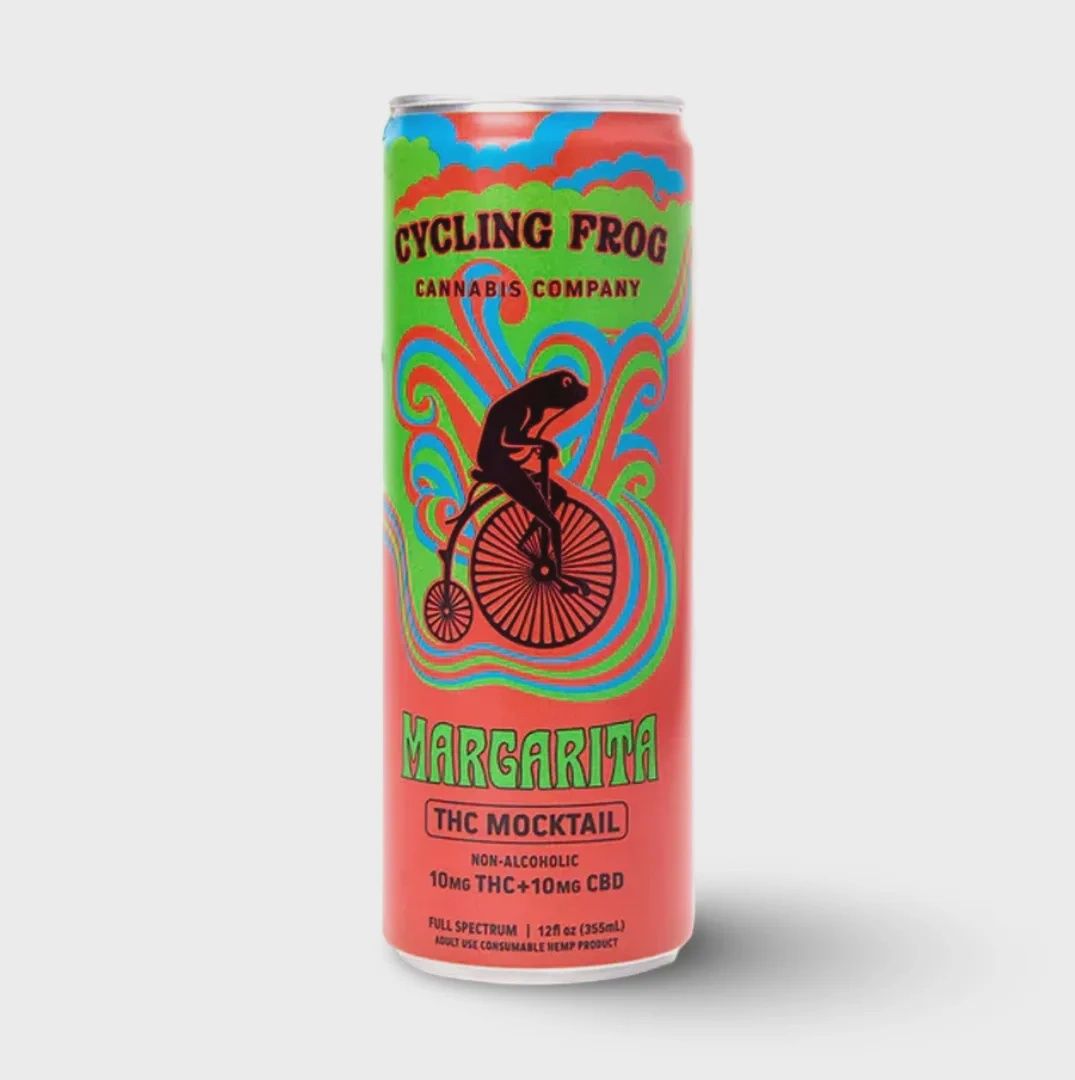 Cycling Frog: Margarita 10mg THC + 10mg CBD - Single Can