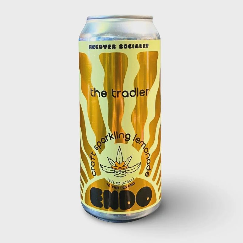 Endo: 10mg THC + 20mg CBD Sparkling Lemonade - Single Can
