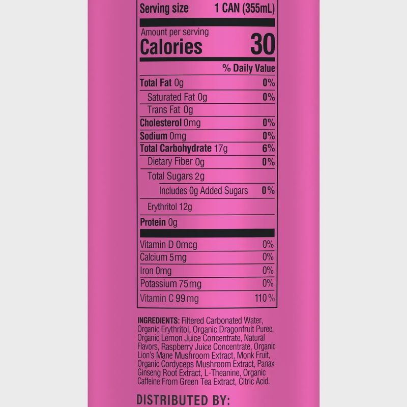 Odyssey: Pink Lemonade 222 Sparkling Mushroom Energy Elixir