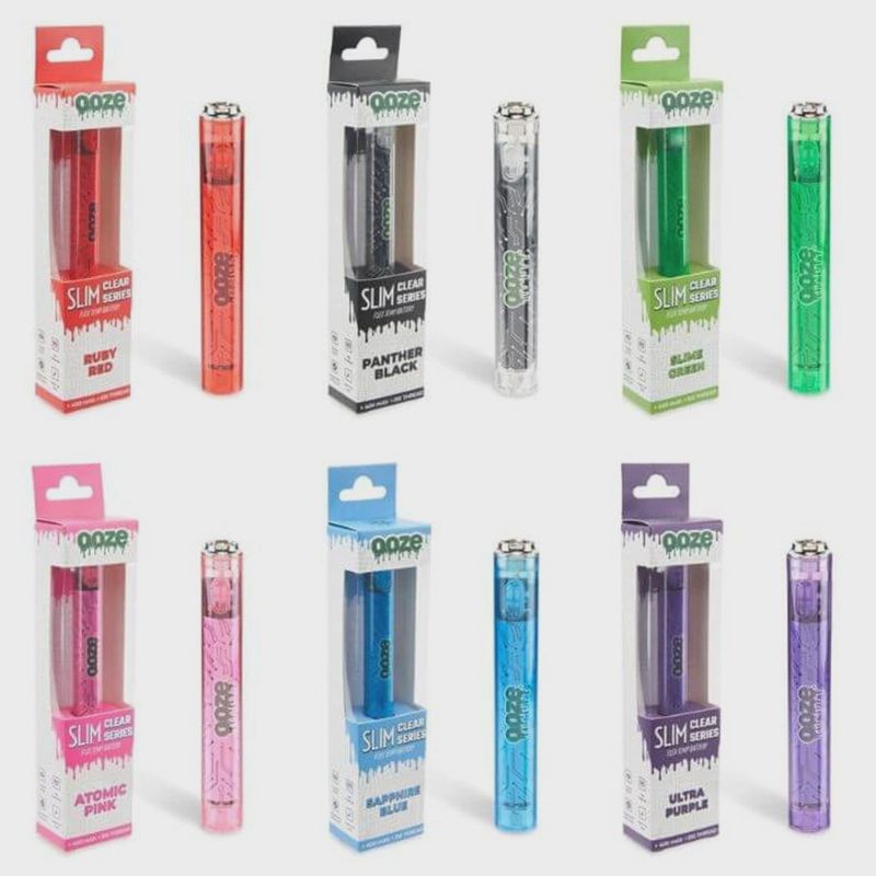 Ooze Slim Clear Series Vape Battery