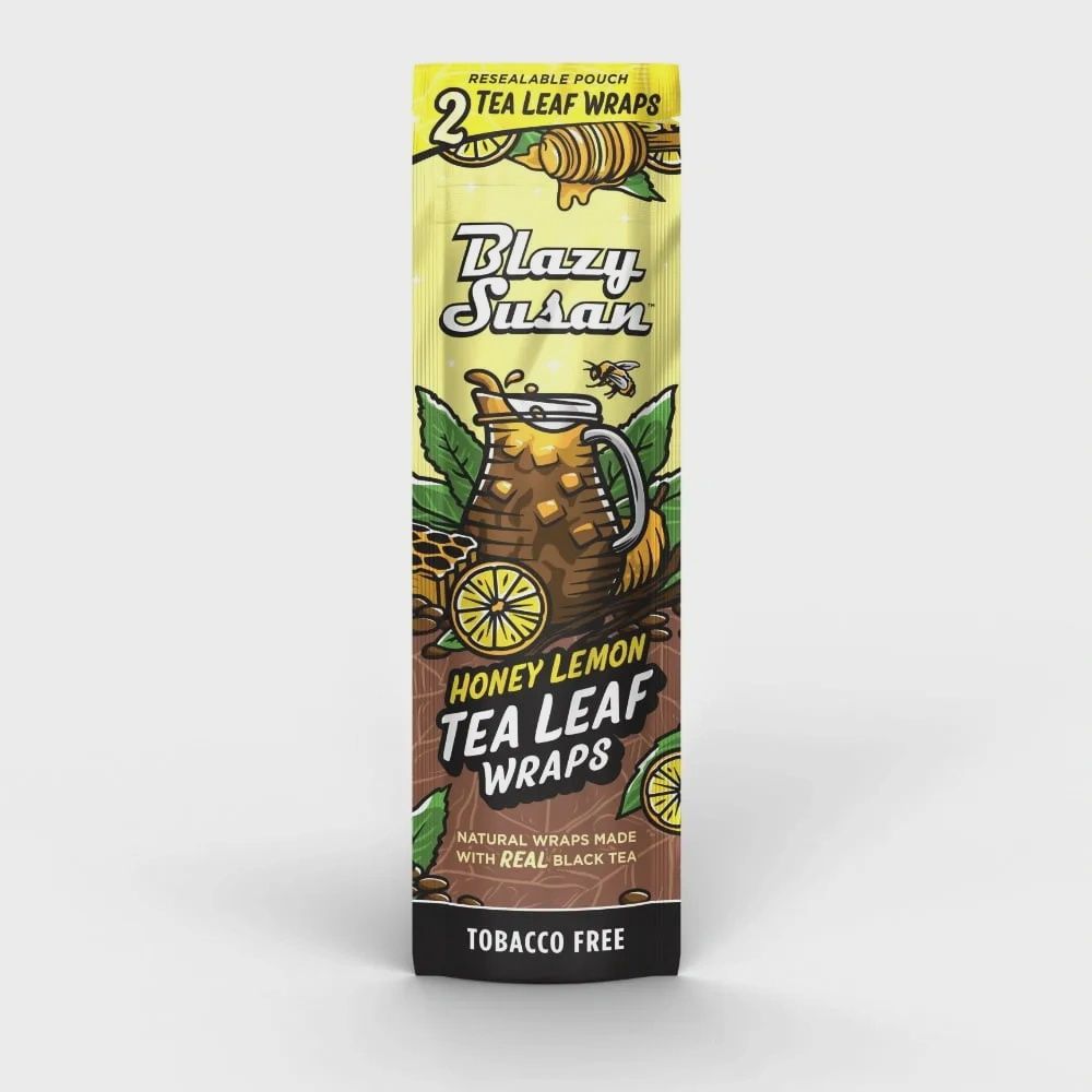 Blazy Susan Tea Leaf Wraps | 2pc Lemon Honey