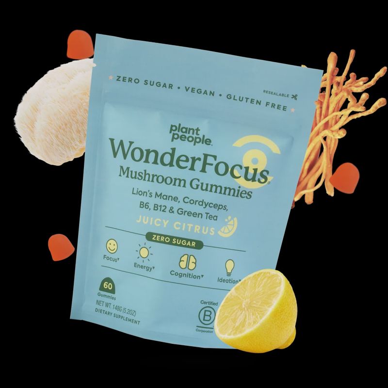 Plant People: WonderFocus Mushroom Gummies | 30ct