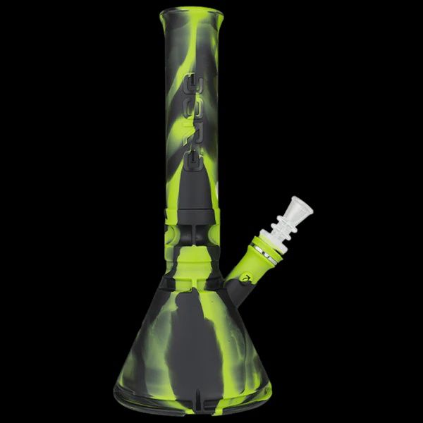 EYCE Beaker Bong, Colour: Black | Green