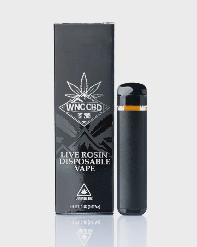 WNC: Modified Grapes Indica THCa Live Rosin Disposable 0.5g