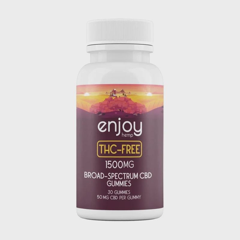 Enjoy: THC Free Broad Spectrum CBD Gummies