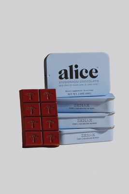Alice: Zen-x Mushroom Chocolates for Relaxation - 16ct Tin