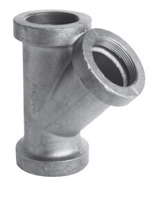 Cast Iron Drainage 45 Degree "Y" Short Turn