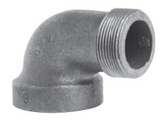 Cast Iron Drainage 90 Degree Street Elbow