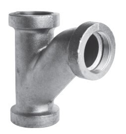 Cast Iron Drainage 90 Degree "TY" Long Turn