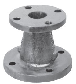 Cast Iron Flanged Concentric Reducing Coupling Class 125