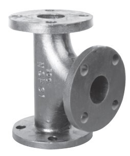 Cast Iron Flanged Reducing Tee Class 125