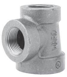 Cast Iron Reducing Tees Class 125