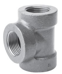 Cast Iron Straight Tee Class 125