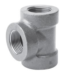 Cast Iron Straight Tee Class 250