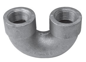 Malleable Iron Return Bend Open Class 150