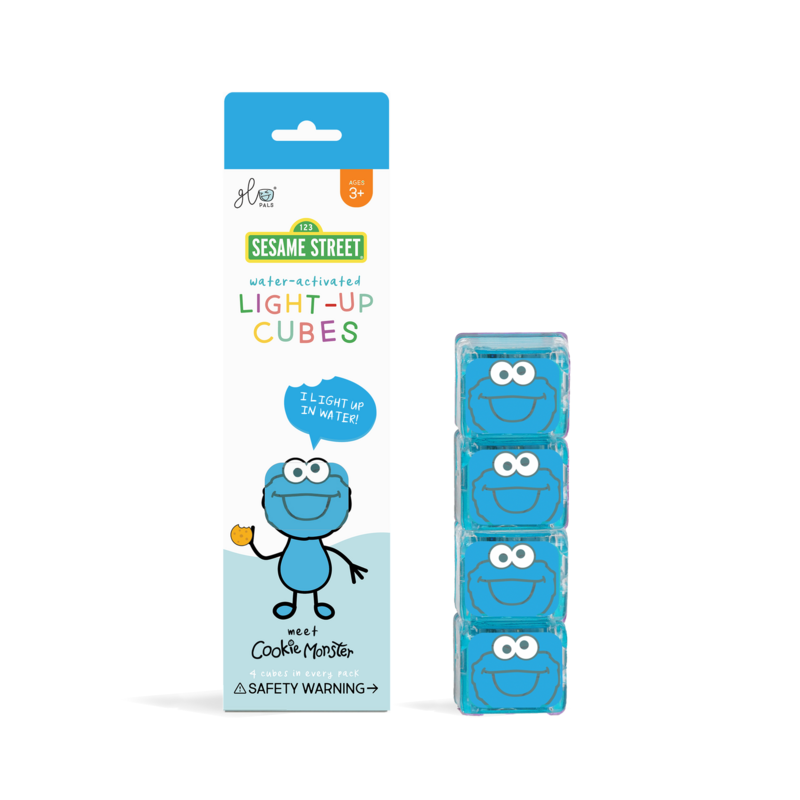 GLO PALS X SESAME STREET  4PK COOKIE MONSTER