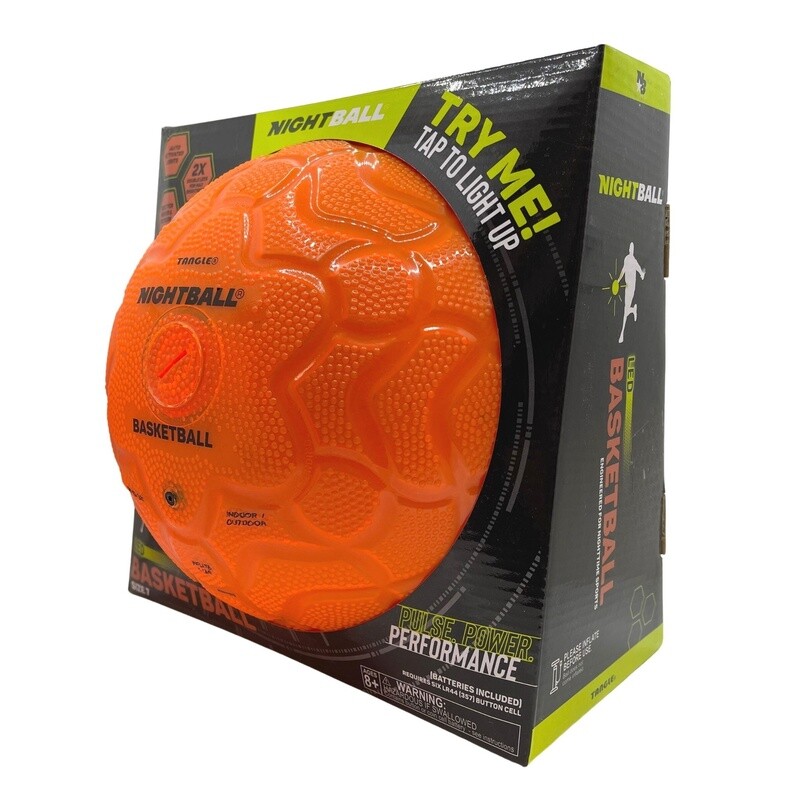 NightBall Basketball -  Orange