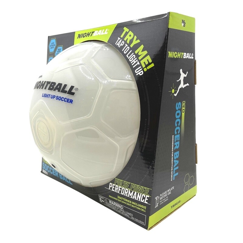 NightBall Soccer - White