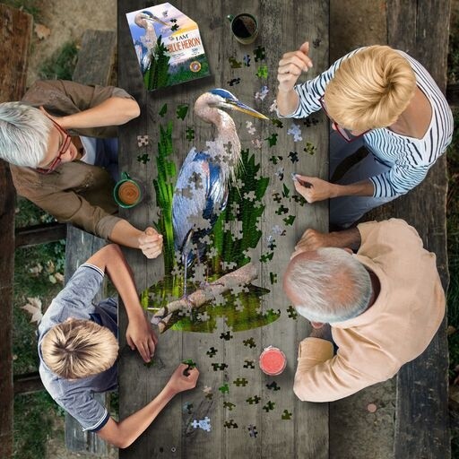 I AM BLUE HERON 300 PUZZLE