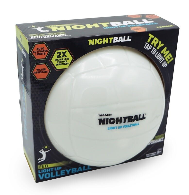 NightBall Volleyball - White