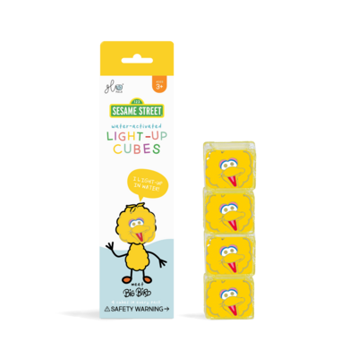 GLO PALS X SESAME STREET 4PK BIG BIRD