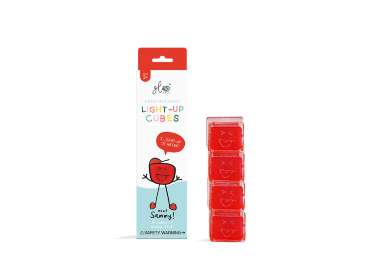 GLO PALS 4-PACK RED (SAMMY)
