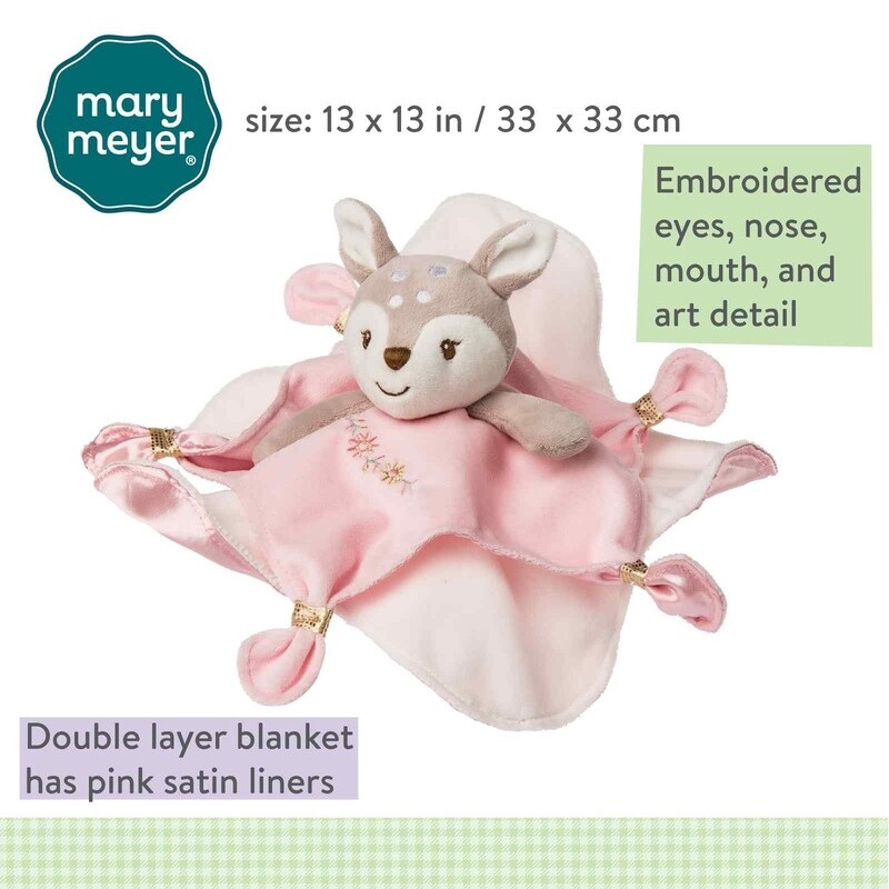 Itsy Glitzy Fawn Character  Blanket