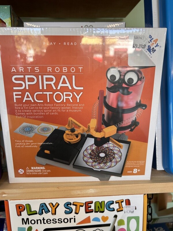 Arts Robot Spiral Factory