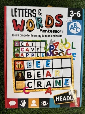 Letters & Words Montessori