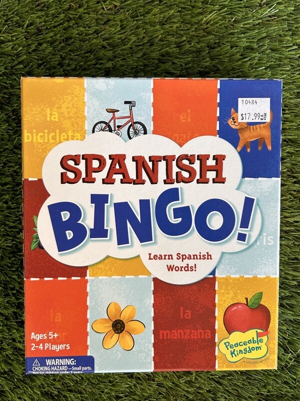 BINGO: SPANISH BINGO!