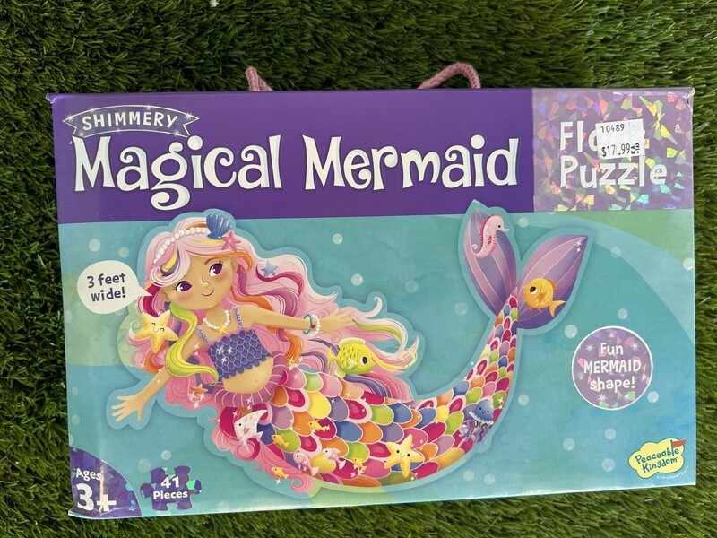 FLOOR PUZZLE: MAGICAL  MERMAID