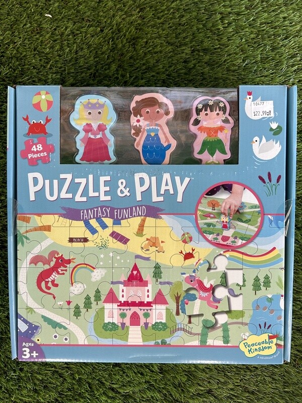 PUZZLE AND PLAY:  FANTASY FUNLAND