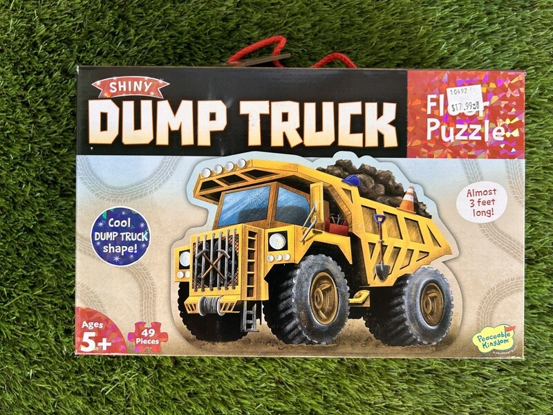 FLOOR PUZZLE: DUMP  TRUCK
